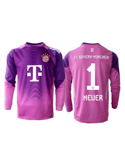 Bayern Munich Manuel Neuer #1 Torwart Ausweichtrikot 2025-26 Langarm Bayern Munich Manuel Neuer #1 Torwart Ausweichtrikot 2025-26 Langarm